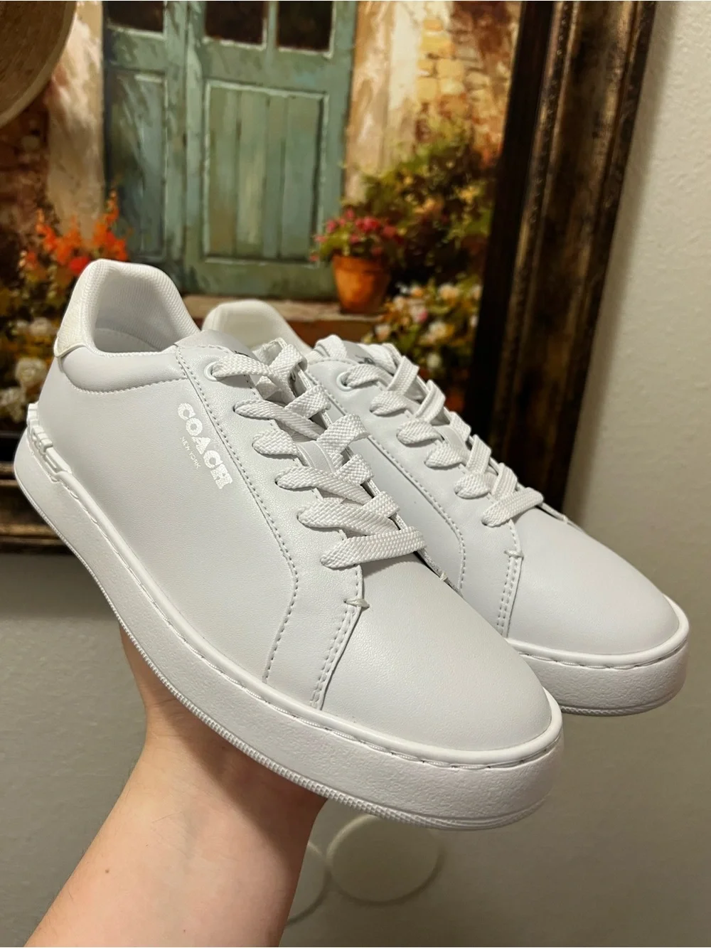 Coach High Line CC724 Sneakers Mens Size 7 Womens 8.5